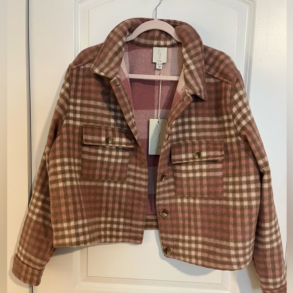 🤩NWT: Josie Plaid button Up Jacket - Picture 1 of 8